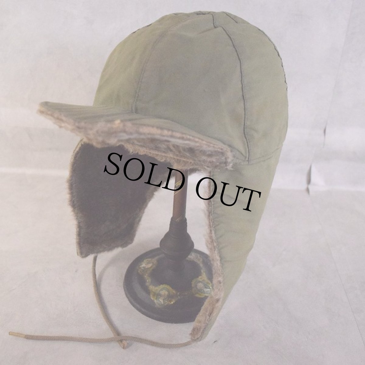 画像3: 40's〜 US.ARMY M-43 フィールドパイルキャップ (3)