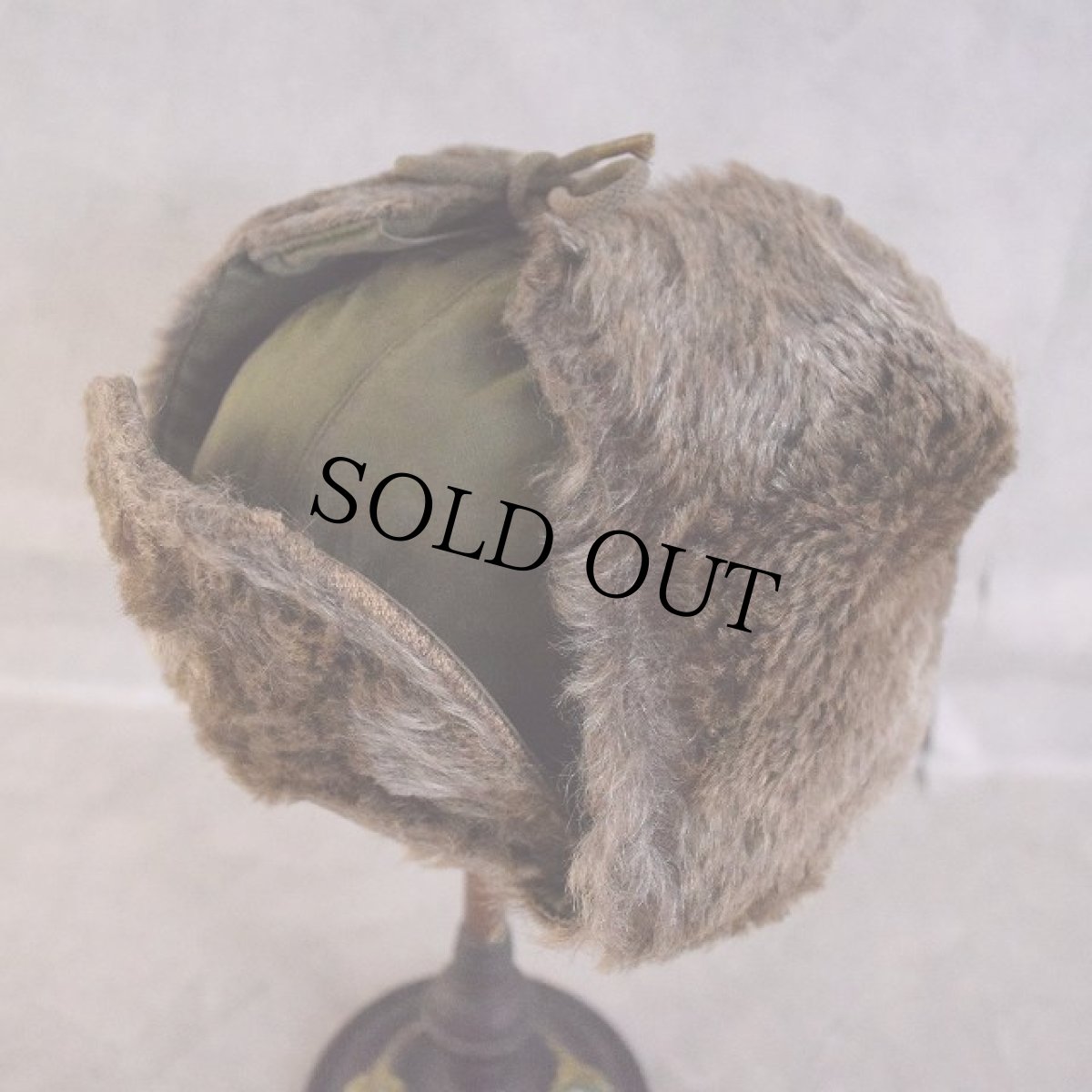 画像2: 40's〜 US.ARMY M-43 フィールドパイルキャップ (2)