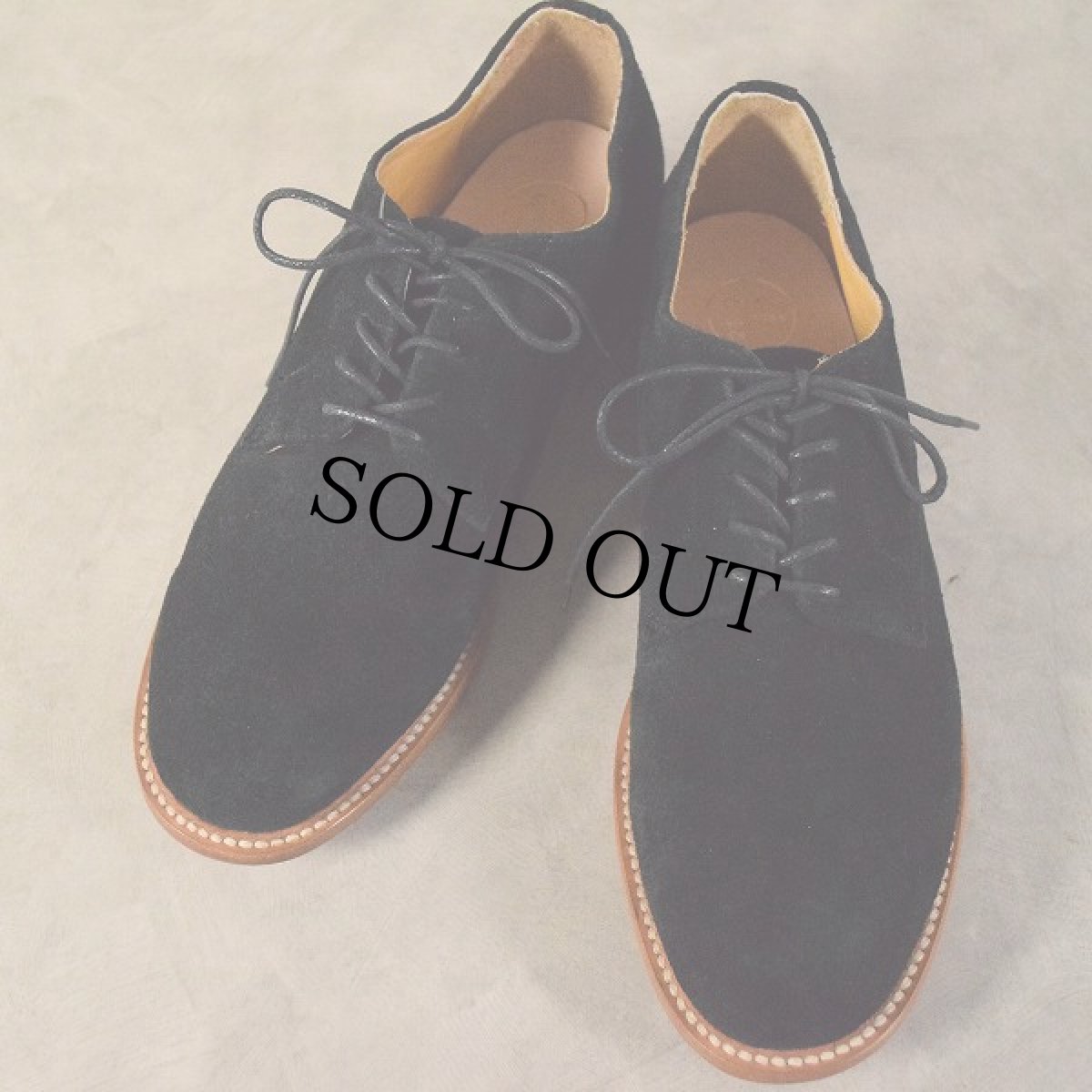 画像2: 2120 Handcrafted Suede Shoes size9 箱付き (2)