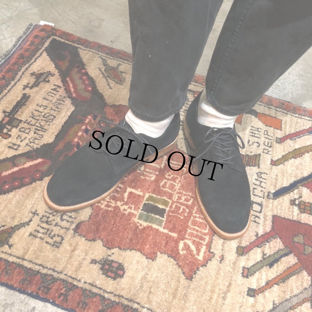 画像3: 2120 Handcrafted Suede Shoes size9 箱付き (3)