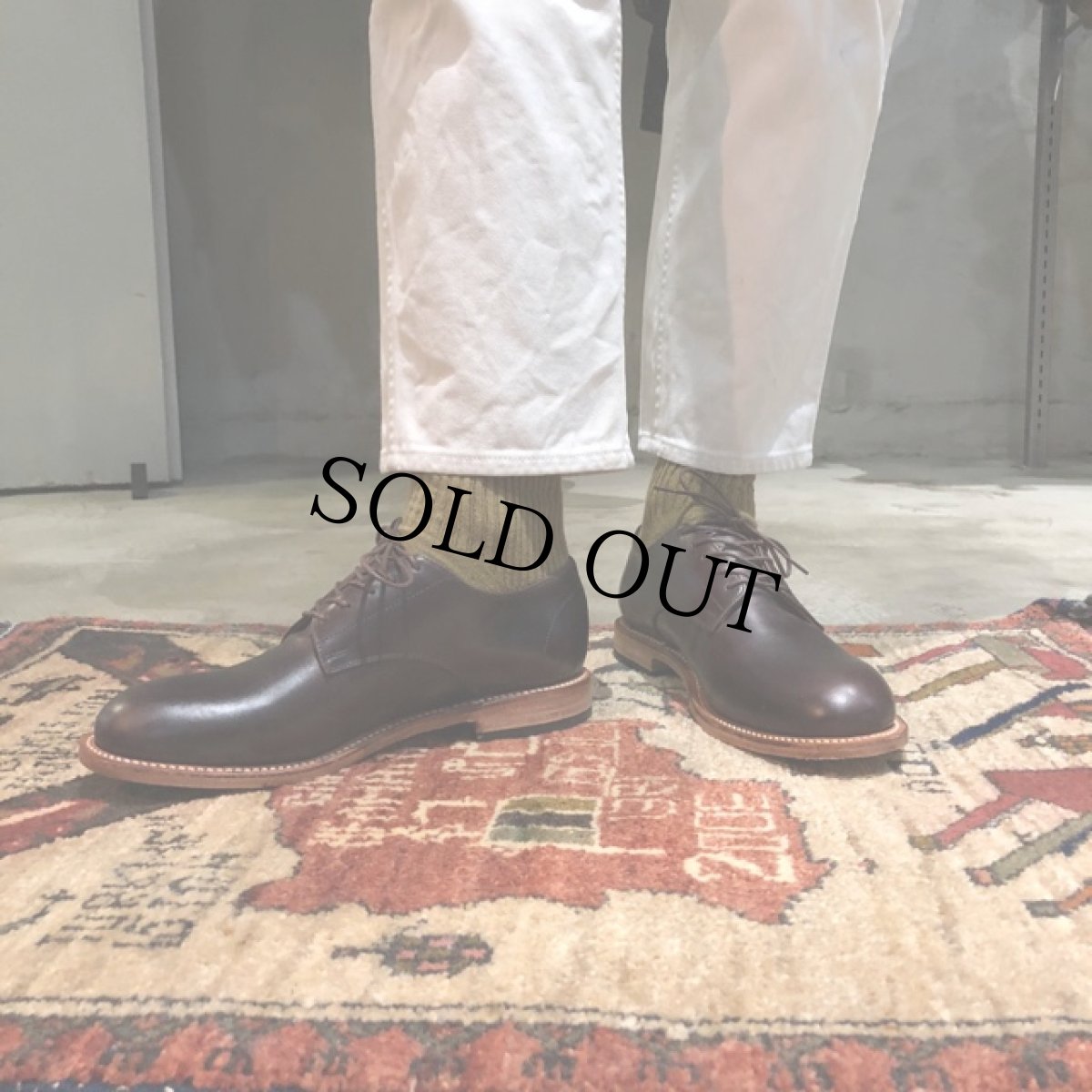 画像2: 2120 Handcrafted Leather Shoes size8.5 箱付き (2)