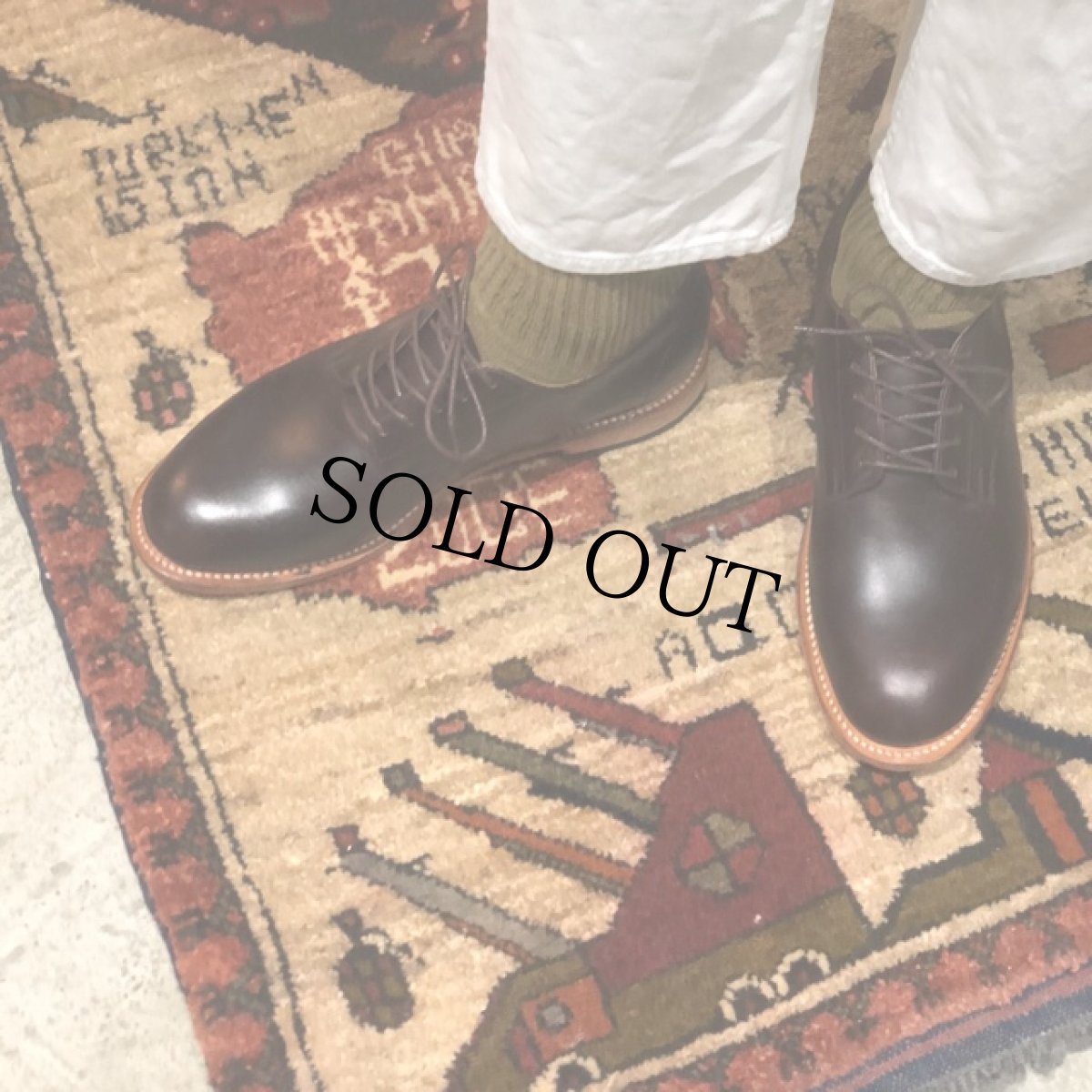 画像3: 2120 Handcrafted Leather Shoes size8.5 箱付き (3)