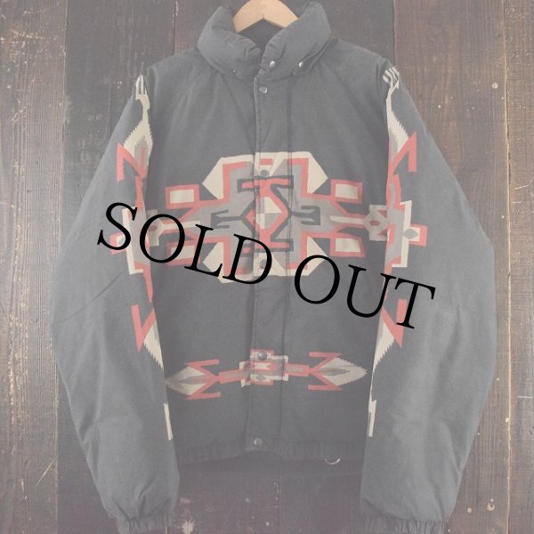80's〜90's RALPH LAUREN POLO COUNTRY ネイティブ柄 ダウンジャケット