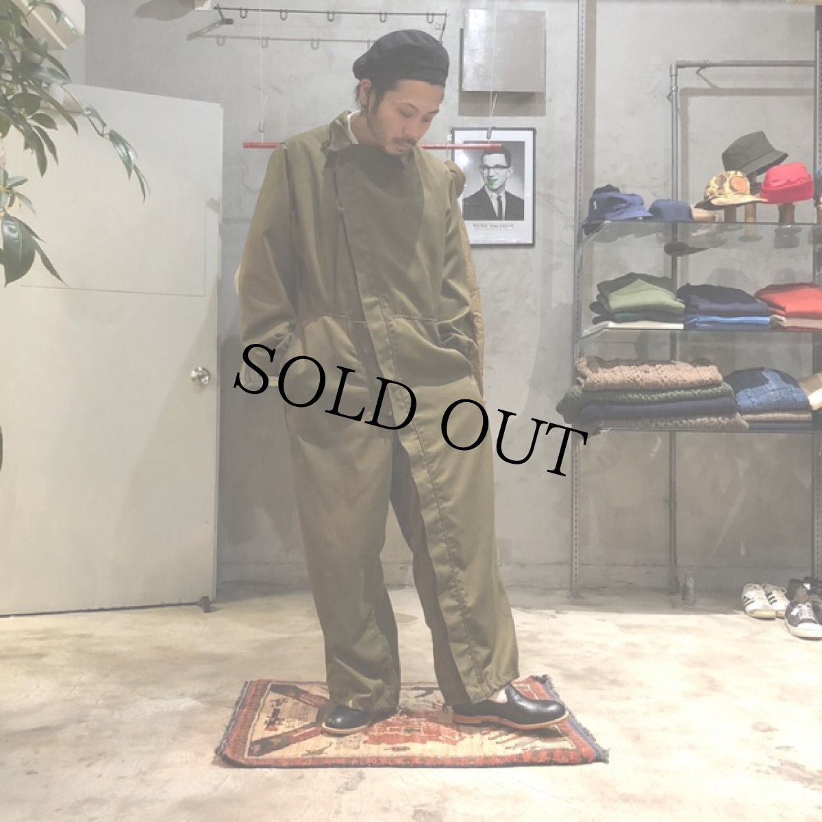 画像2: USGI Military OD Cold Weather MECHANICS COVERALLS (2)
