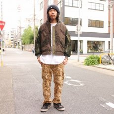 画像3: ink "HIDE FLOWER FLIGHT JKT" KHAKI 【M】 (3)