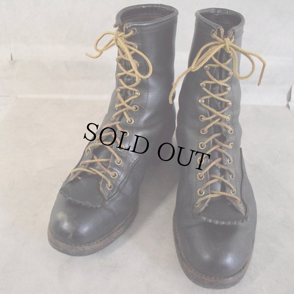 画像1: 50〜60's Sears Logger Boots 10 1/2 (1)