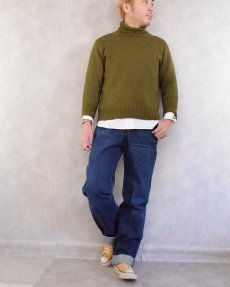 画像3: 70's LEVI'S 517-0217 BIGE デニムパンツ W37 (3)