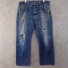 画像1: 70's Levi's 501 66前期 デニムパンツ W39 (1)