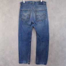 画像6: 60〜70's LEVI'S 505 BIGE デニムパンツ 耳あり W34 (6)