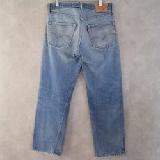 画像5: 60〜70's LEVI'S 501 BIGE デニムパンツ W32 (5)