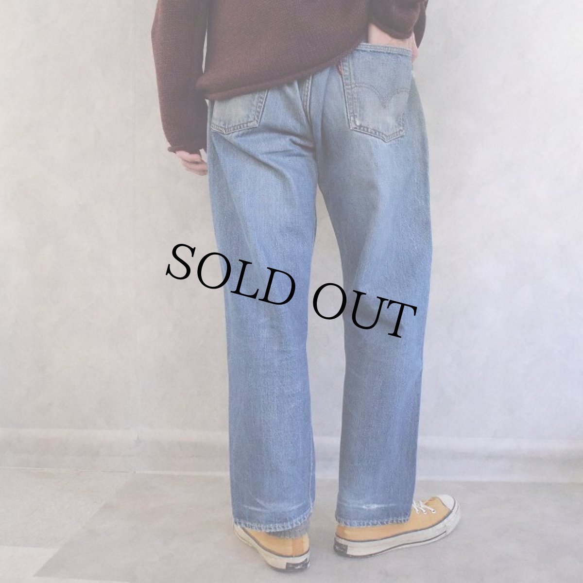 画像6: 70's Levi's 501 66前期 デニムパンツ W39 (6)