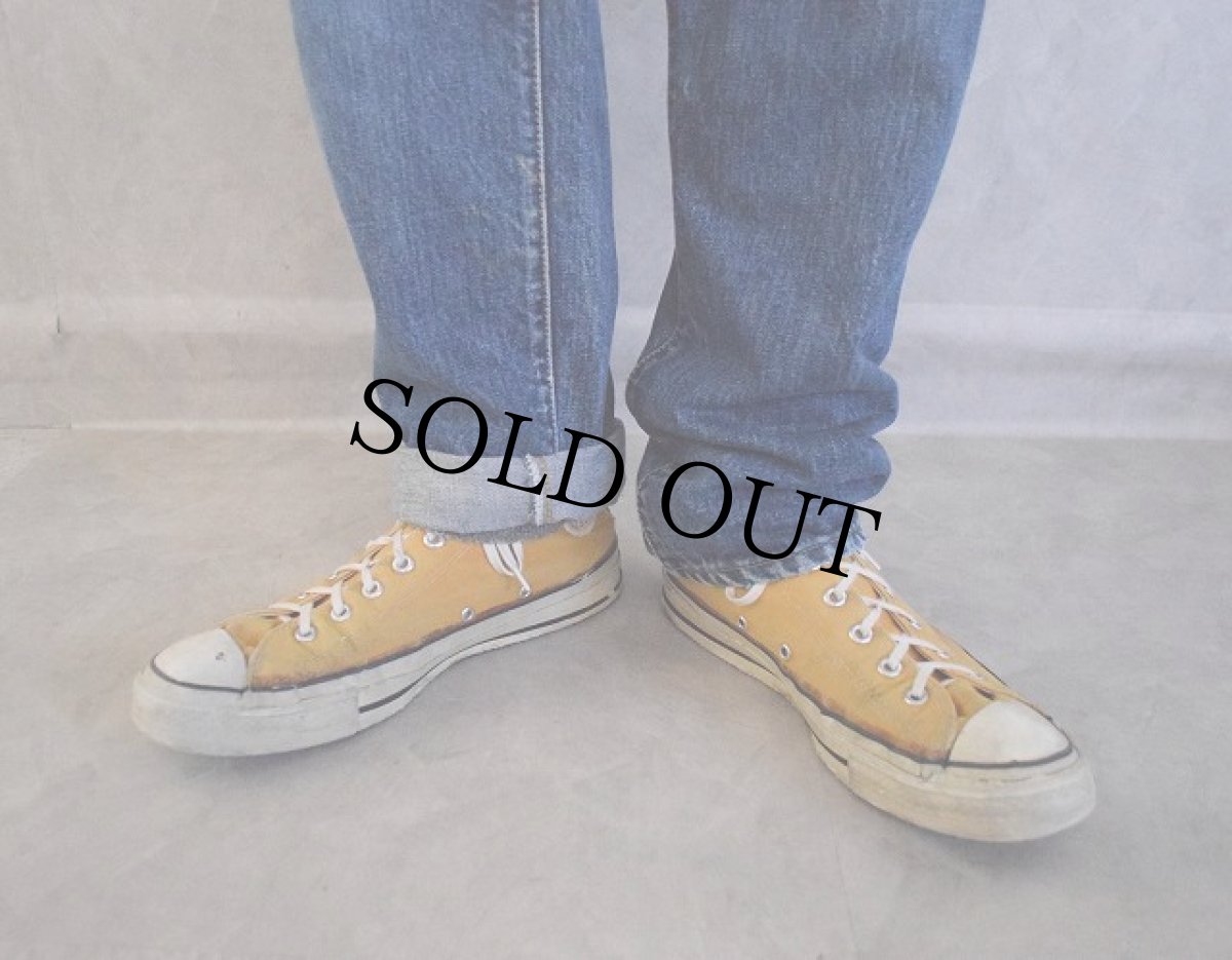 画像7: 60〜70's LEVI'S 505 BIGE デニムパンツ W36 (7)