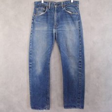 画像5: 60〜70's LEVI'S 505 BIGE デニムパンツ 耳あり W34 (5)