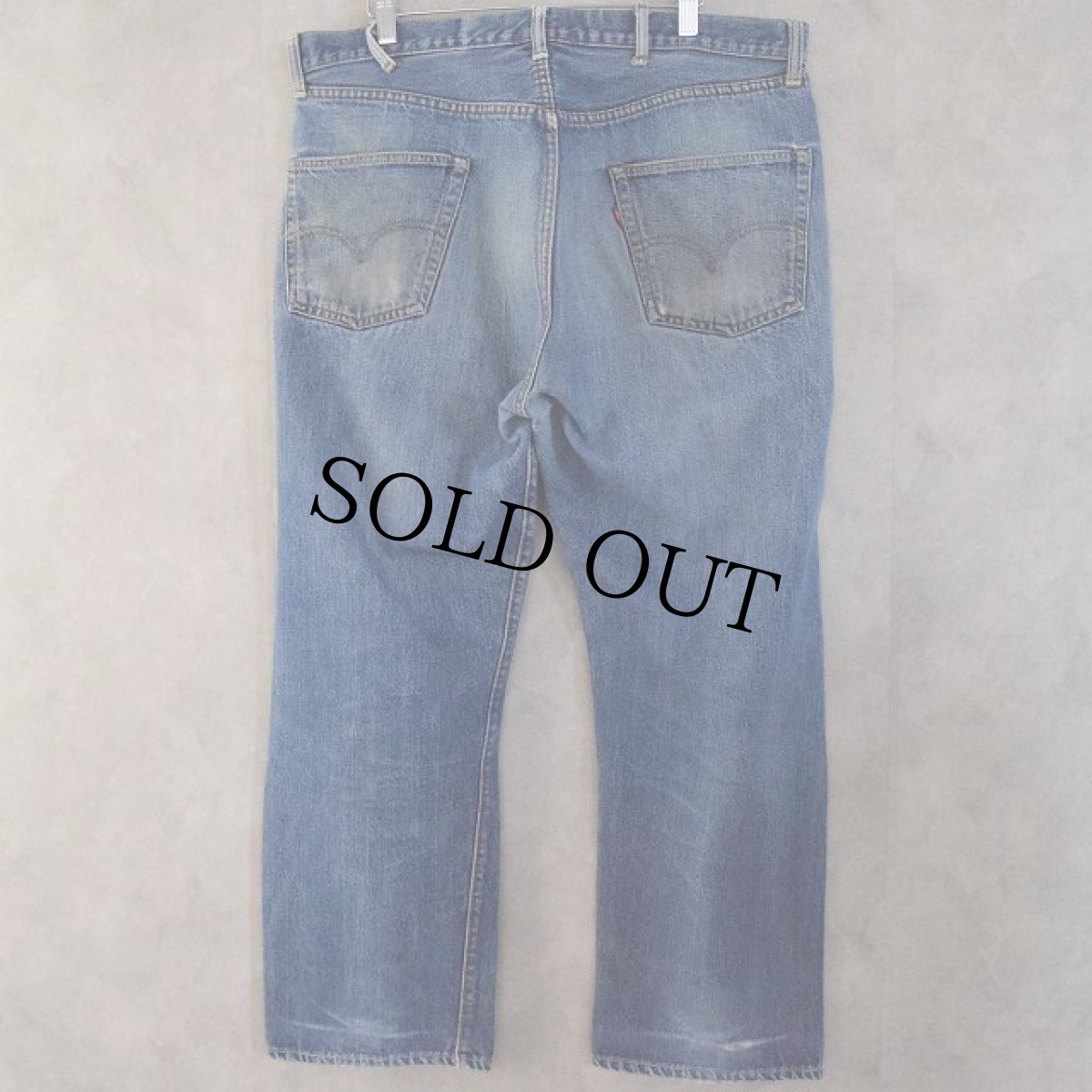 画像2: 70's Levi's 501 66前期 デニムパンツ W39 (2)