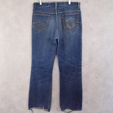 画像3: 70's LEVI'S 517 BIGE デニムパンツ W36 (3)