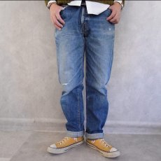 画像4: 60〜70's LEVI'S 505 BIGE デニムパンツ W36 (4)