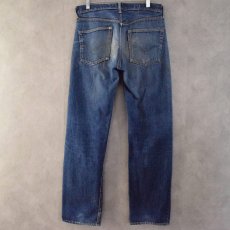 画像2: 60's LEVI'S 501 BIGE TYPE デニムパンツ W33 (2)