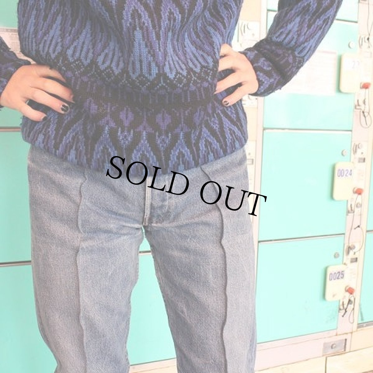 画像2: Feeet2nd ORIGINAL Levi's 501 USA製 Remake Center Press Denim Pants W31 (2)