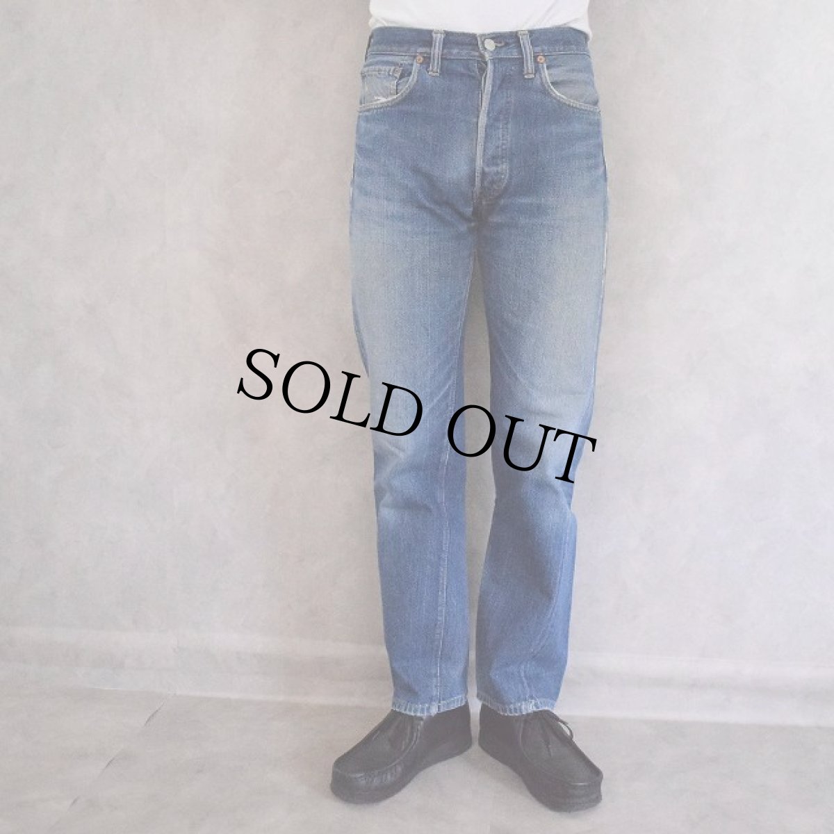 画像3: 70's Levi's 501 66前期 デニムパンツ W29 (3)