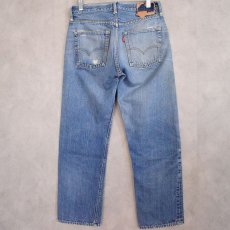 画像2: 60's LEVI'S 502 BIGE デニムパンツ W30 (2)