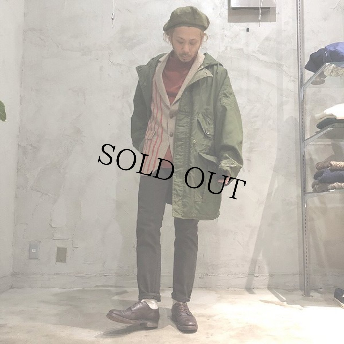 画像3: 50's CANADIAN ARMY X-51 ナイロンコンバットパーカ ライナー付き S (3)