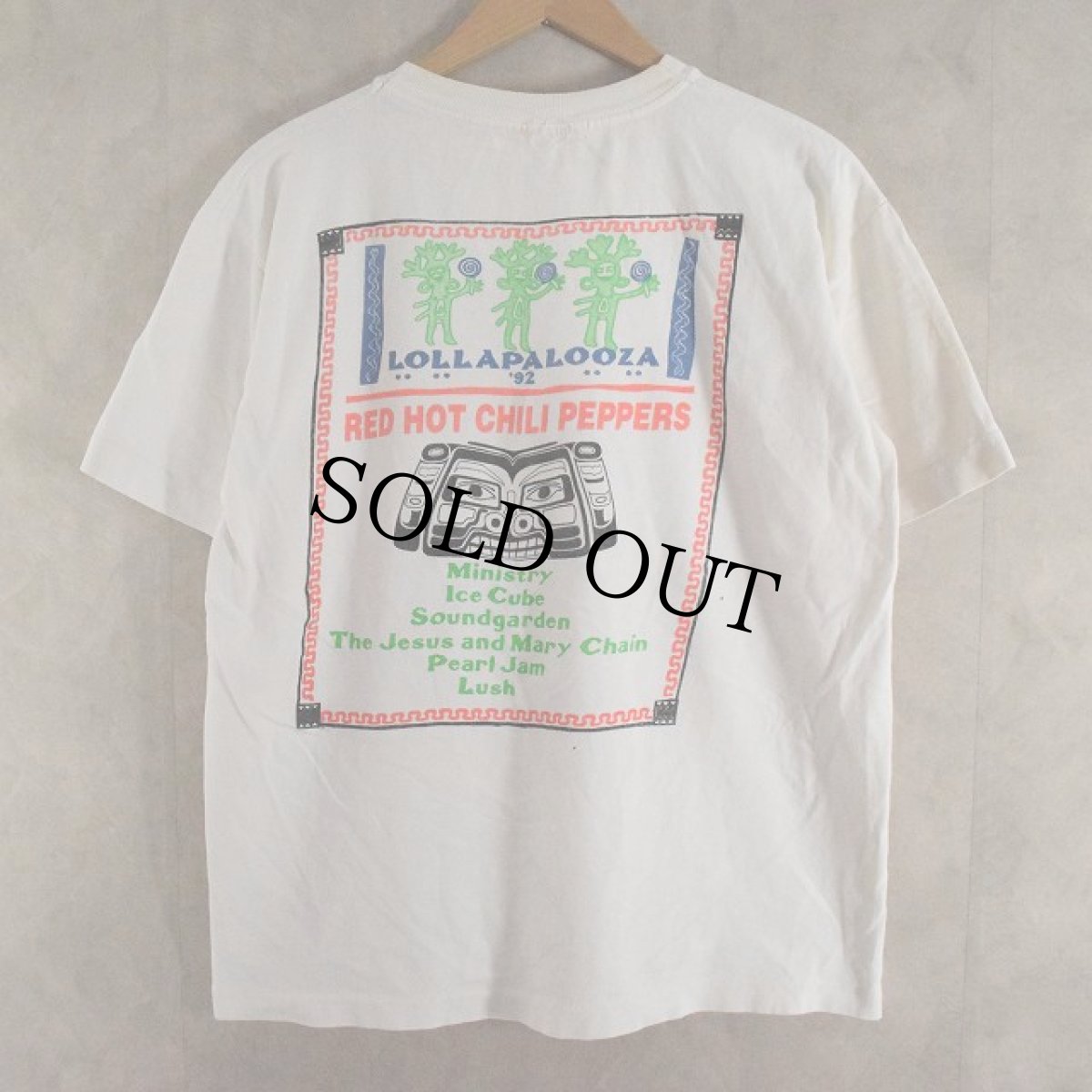 画像2: 90's Red Hot Chili Peppers Music T-shirt (2)