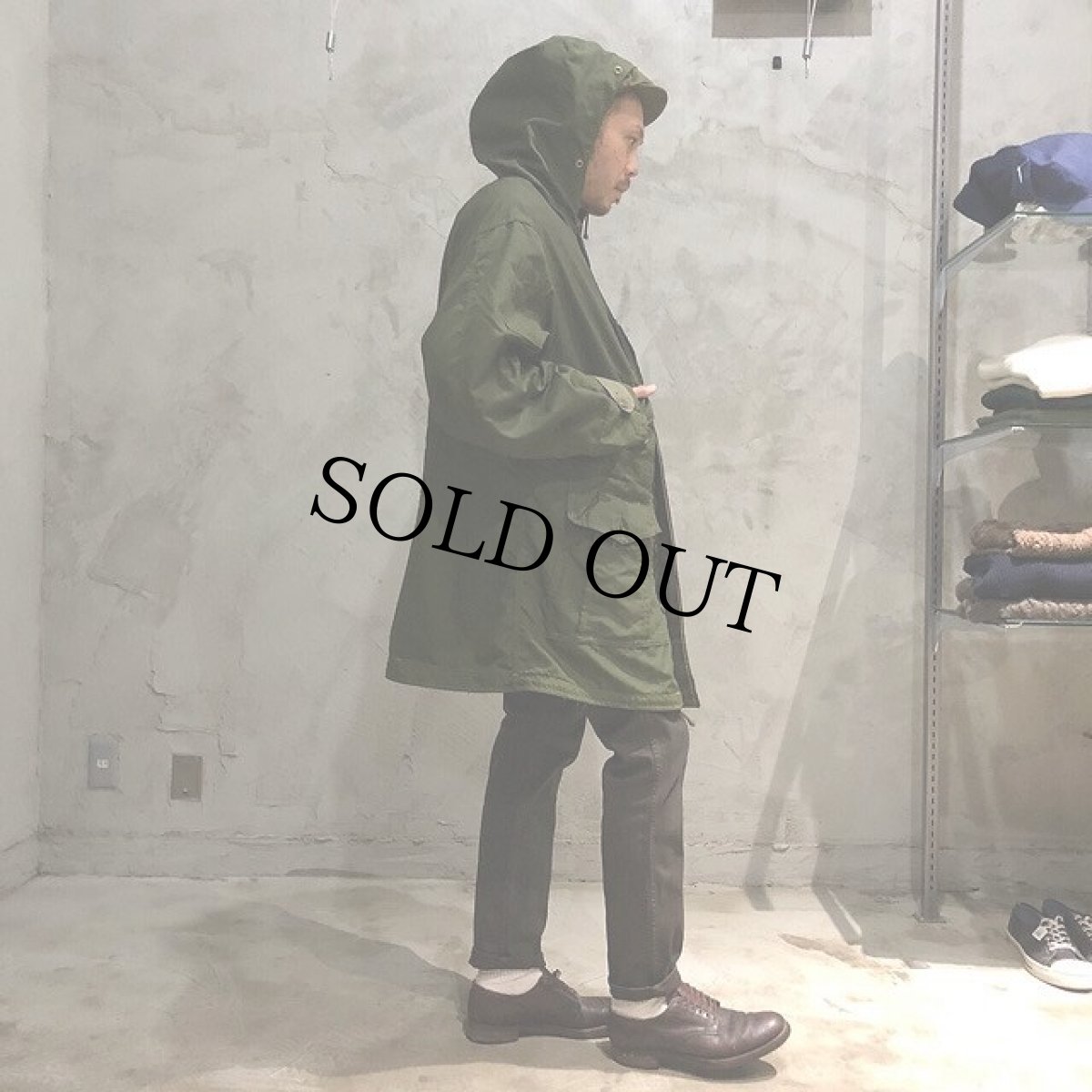 画像10: 50's CANADIAN ARMY X-51 ナイロンコンバットパーカ ライナー付き S (10)