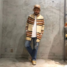 画像1: 30〜40's EVER WARM ネイティブ柄 RAG JACKET (1)