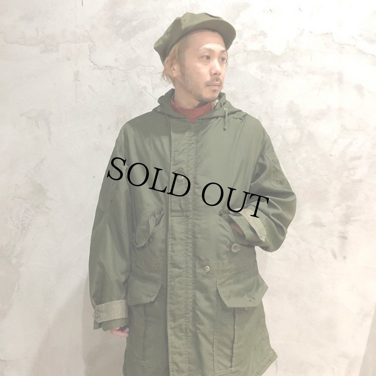 画像8: 50's CANADIAN ARMY X-51 ナイロンコンバットパーカ ライナー付き S (8)