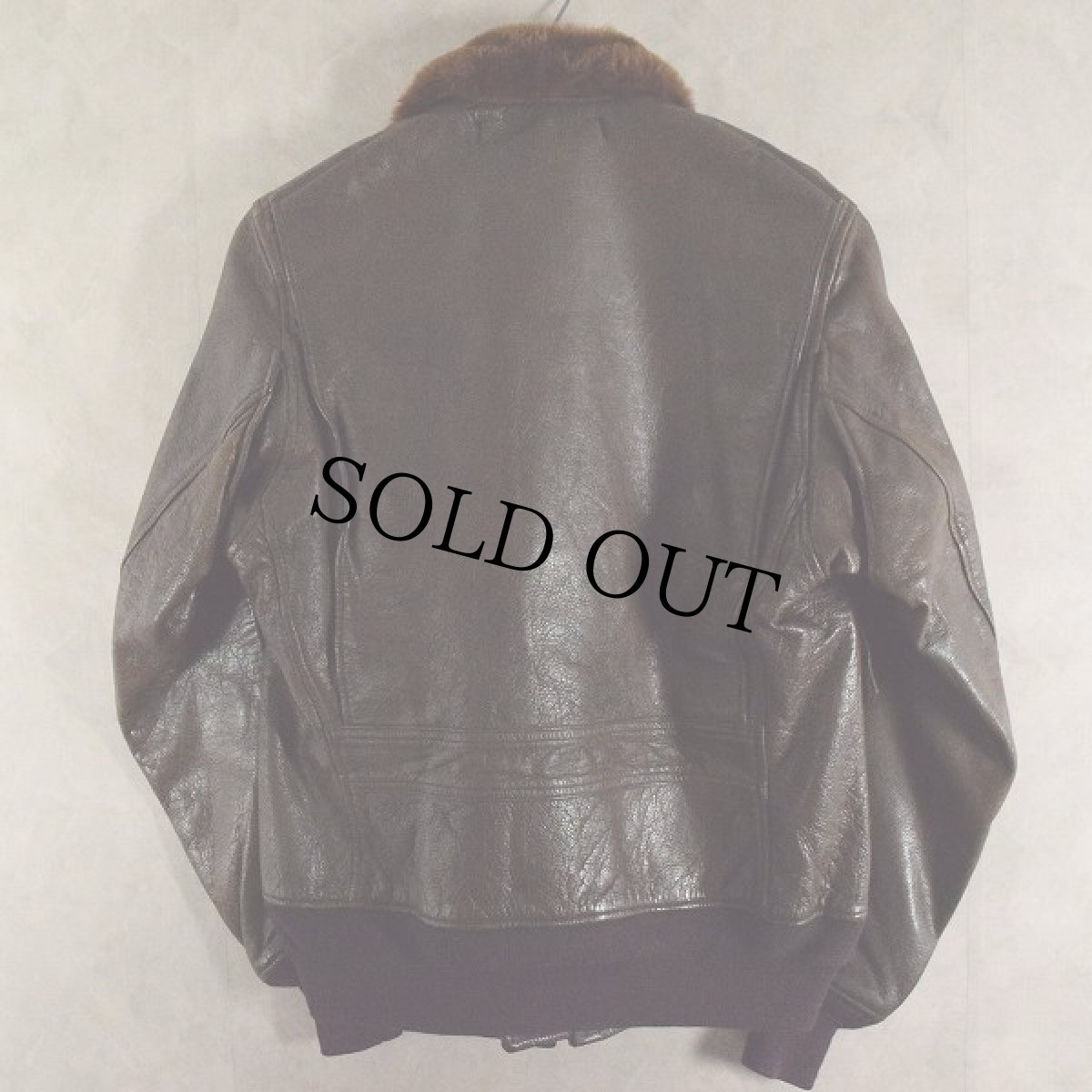 画像2: 40's U.S.NAVY M-422A Flight Jacket (2)
