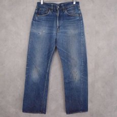 画像1: 50's〜60's LEVI'S 504ZXX ギャラ入り紙パッチ デニムパンツ W29 (1)