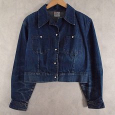 画像1: 50's LEVI'S Shorthorn Denim Lunch Jacket (1)