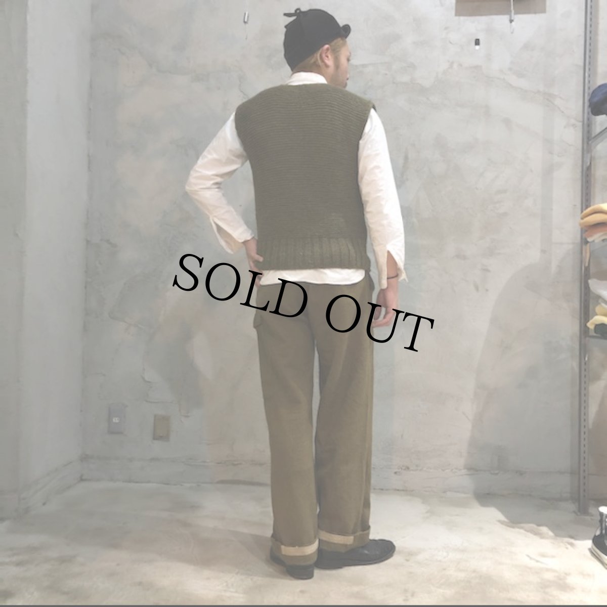 画像3: 40's WWII U.S.ARMY KNIT VEST (3)