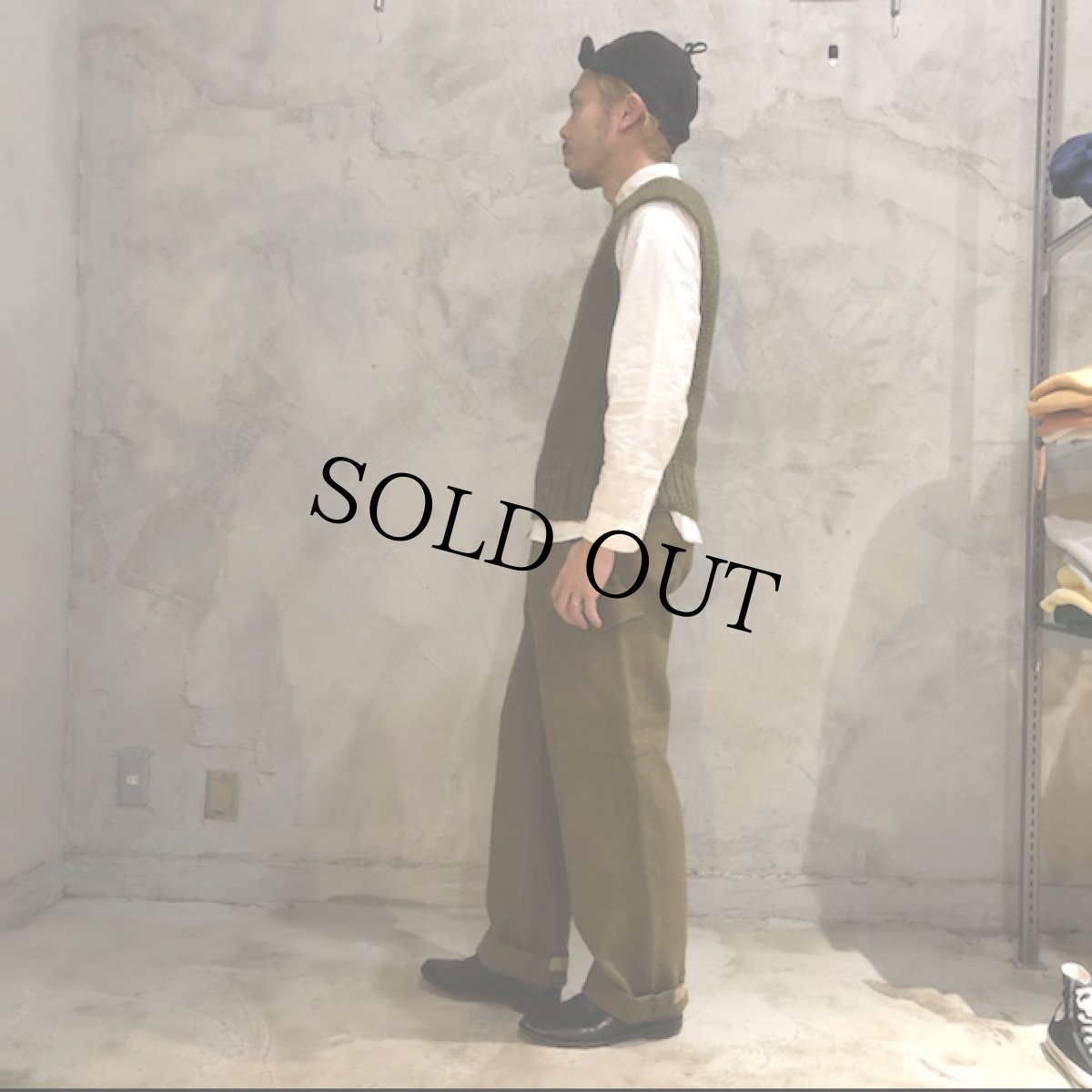 画像5: 40's WWII U.S.ARMY KNIT VEST (5)