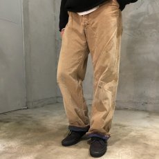 画像8: 40's〜50's Carhartt "ハートタグ" 裏地付きダックペインターパンツ W35 (8)