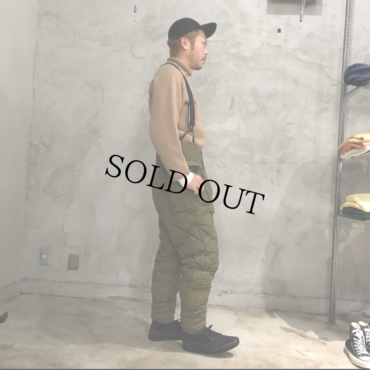 画像3: 70's Eddie Bauer "KARAKORAM"(後期) Down Trousers with suspenders? ? (3)