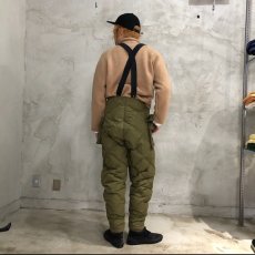 画像4: 70's Eddie Bauer "KARAKORAM"(後期) Down Trousers with suspenders? ? (4)