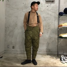 画像1: 70's Eddie Bauer "KARAKORAM"(後期) Down Trousers with suspenders? ? (1)