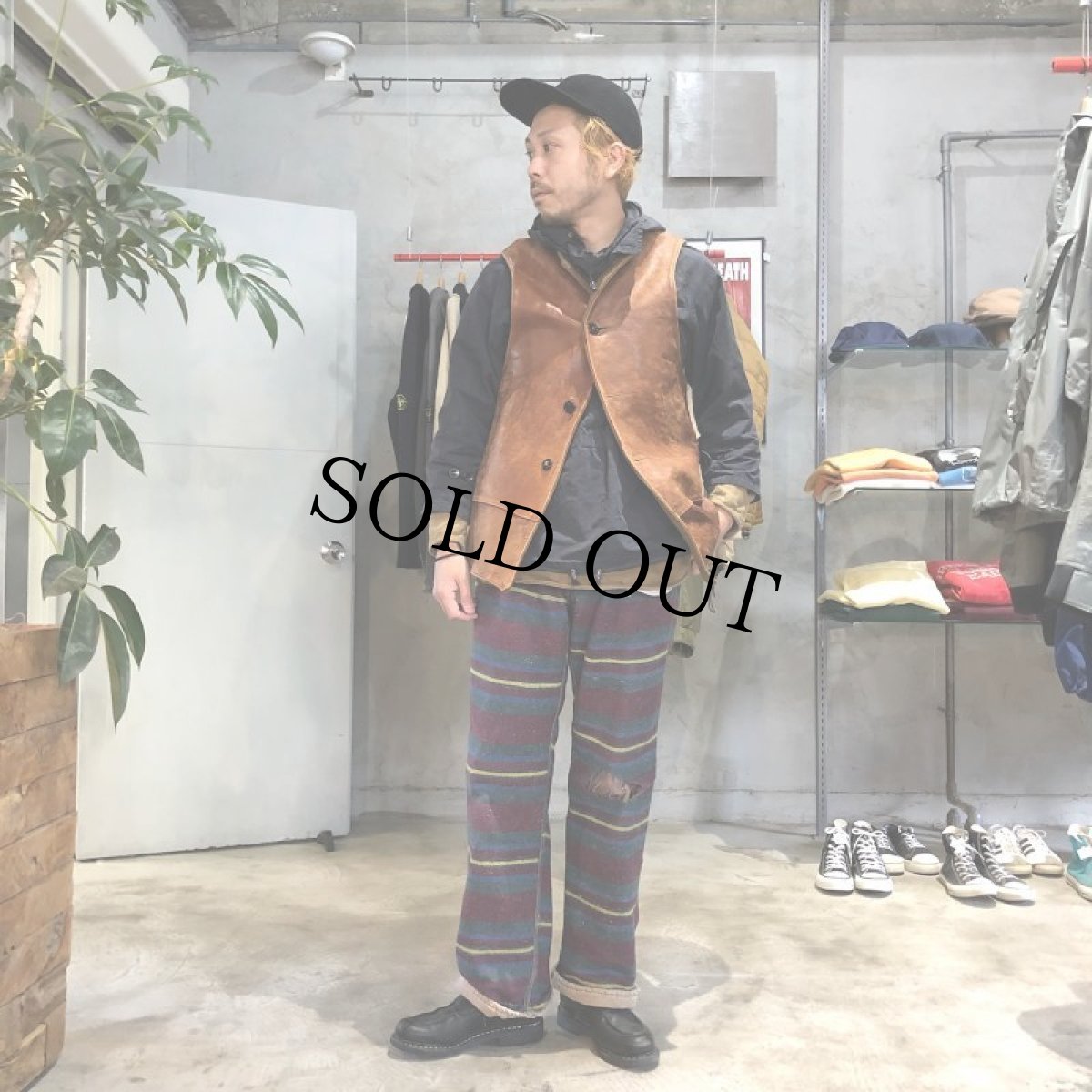 画像9: 40's〜50's Carhartt "ハートタグ" 裏地付きダックペインターパンツ W35 (9)