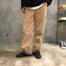 画像4: 40's〜50's Carhartt "ハートタグ" 裏地付きダックペインターパンツ W35 (4)