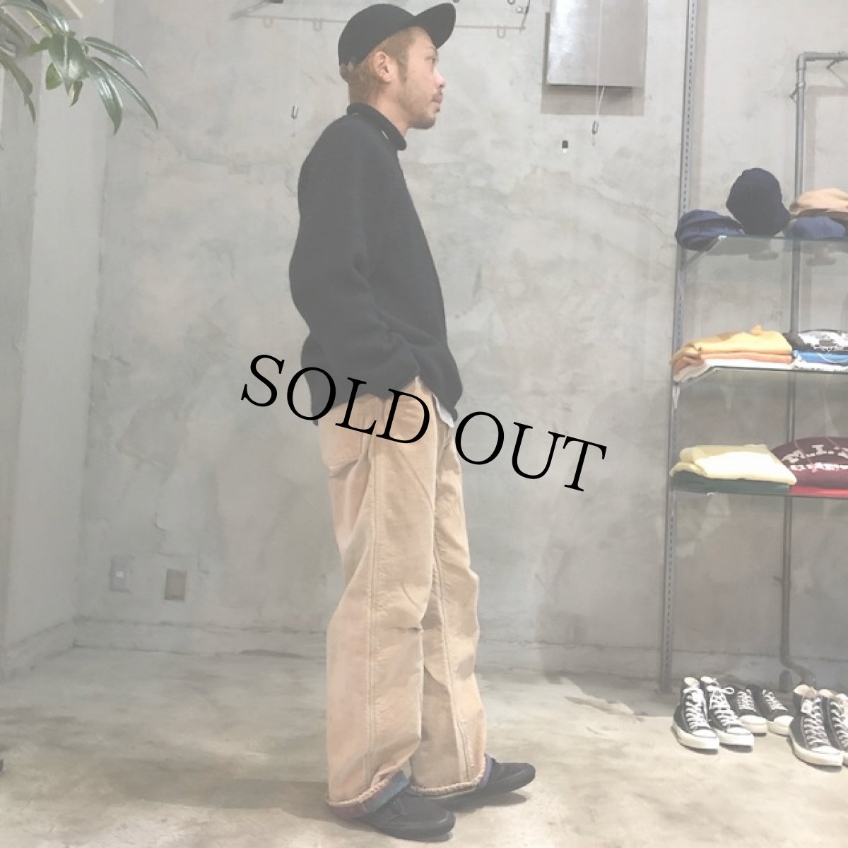 画像5: 40's〜50's Carhartt "ハートタグ" 裏地付きダックペインターパンツ W35 (5)