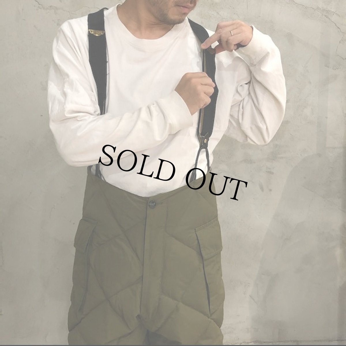 画像5: 70's Eddie Bauer "KARAKORAM"(後期) Down Trousers with suspenders? ? (5)