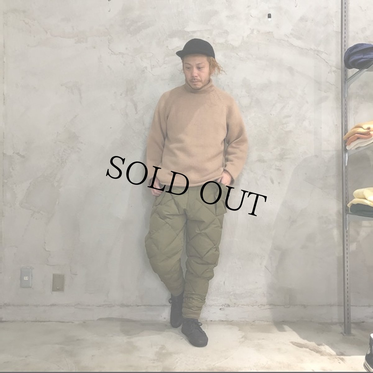 画像6: 70's Eddie Bauer "KARAKORAM"(後期) Down Trousers with suspenders? ? (6)