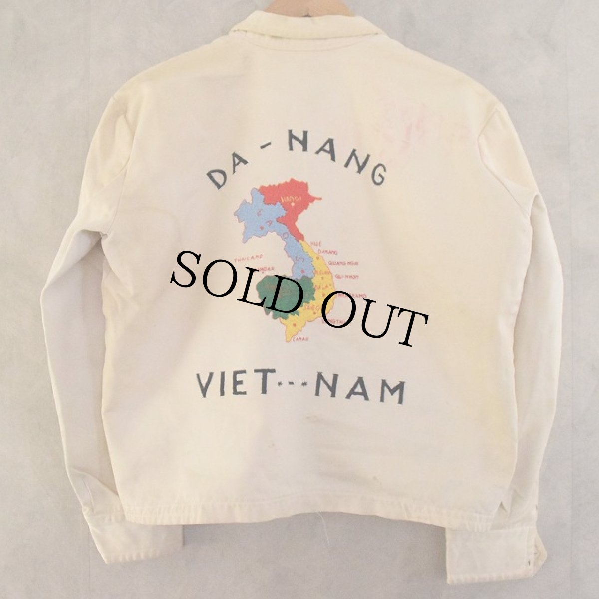 画像2: 60's Vietnam Souvenir Jacket (2)
