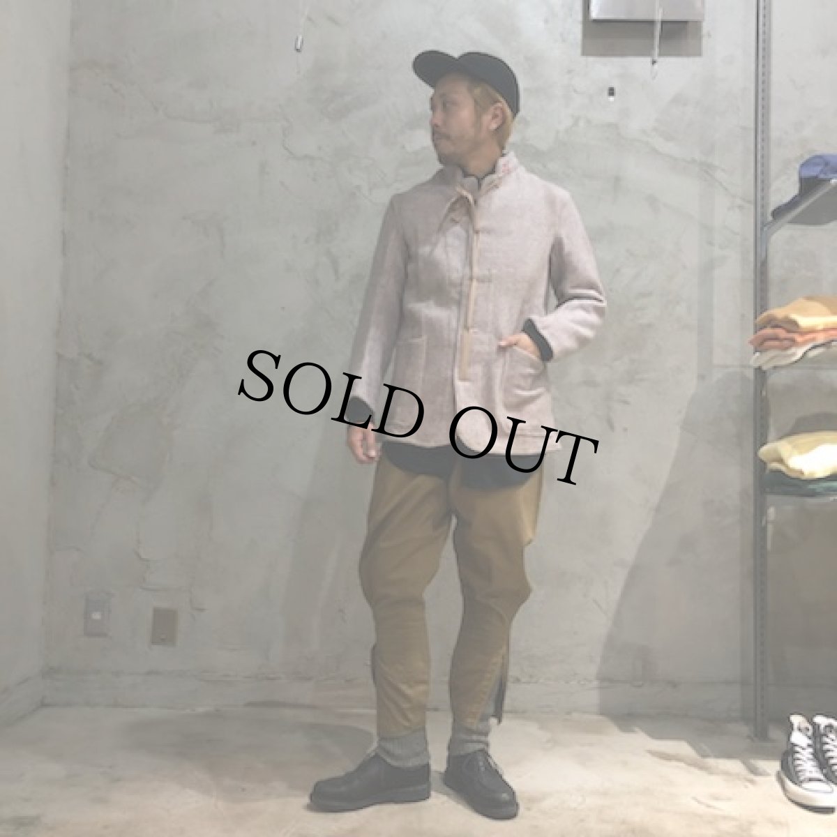 画像3: 30's〜40's "AFTON BRAND" WOOL Hospital Jacket (3)