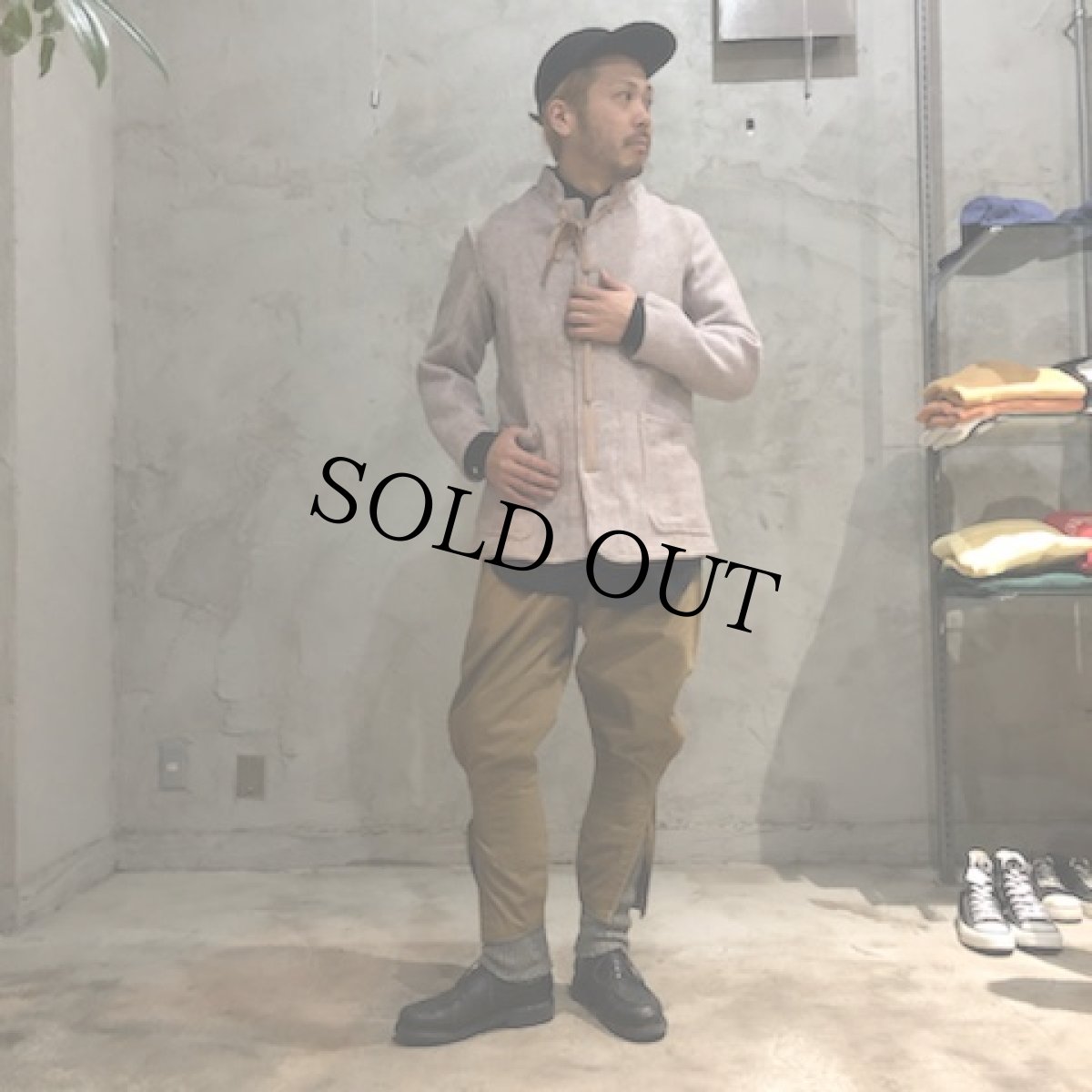 画像4: 30's〜40's "AFTON BRAND" WOOL Hospital Jacket (4)