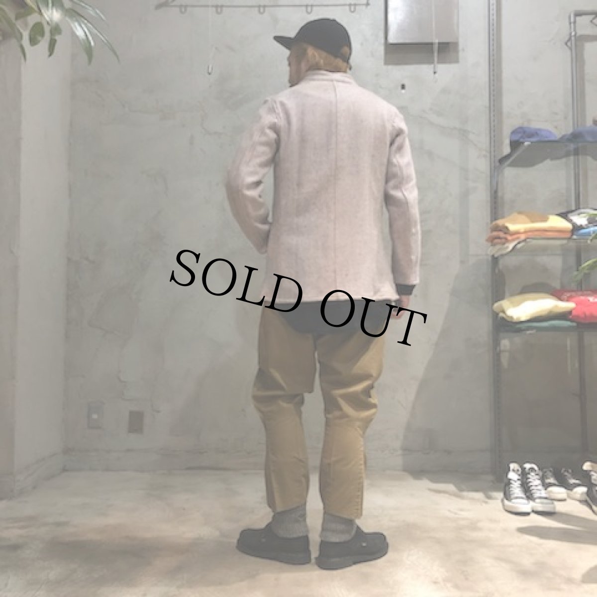 画像6: 30's〜40's "AFTON BRAND" WOOL Hospital Jacket (6)