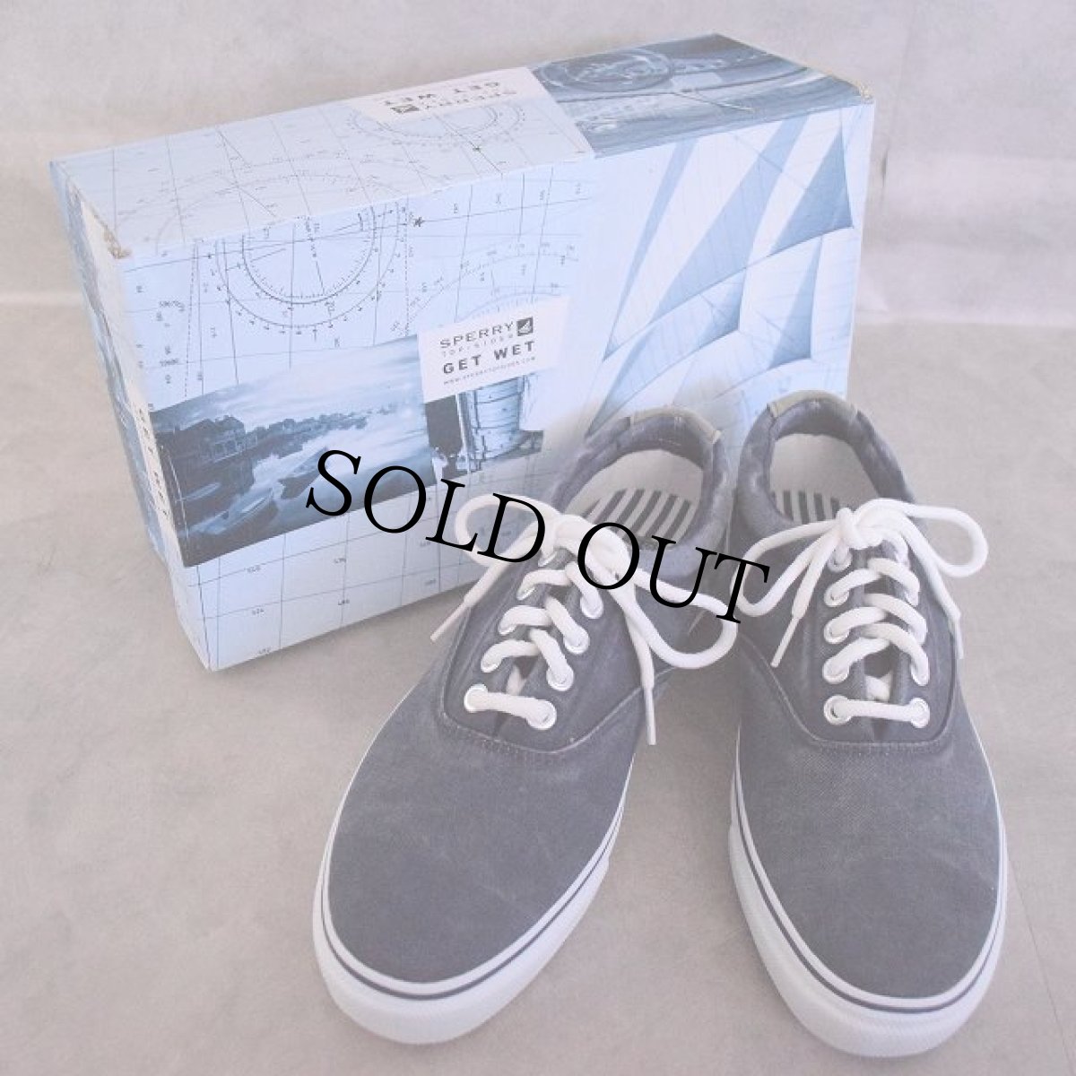 画像1: SPERRY TOP SIDER Submarine Deck Shoes 10 【DEADSTOCK】 (1)