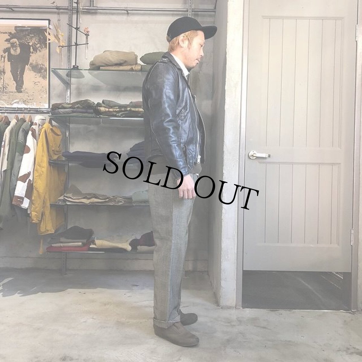 画像4: 70's Schott PERFECTO ワンスター "牛タグ前期" ダブルライダースジャケット (4)