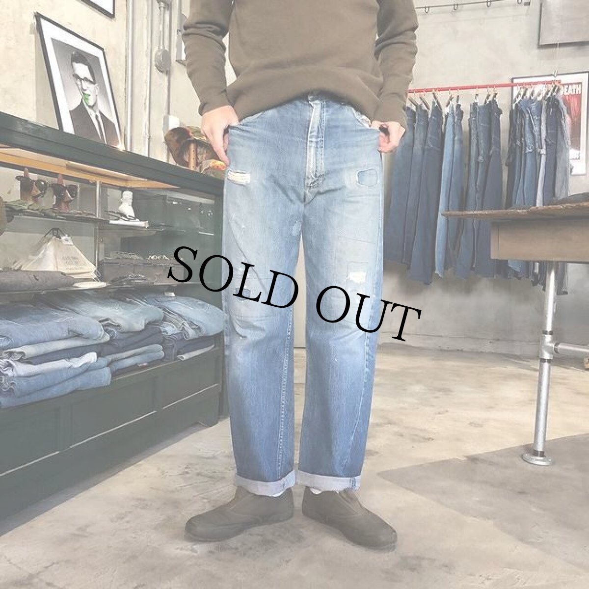 画像3: 60's FOREMOST by J.C.Penny 5ポケットデニムパンツ W33 (3)